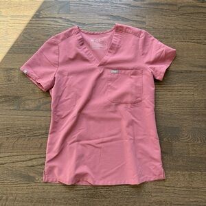 Figs Women's Short Sleeve V-Neck Top